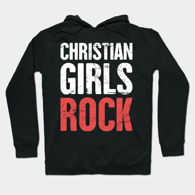 Christian Girls Rock – Christian Band Hoodie by MeatMan